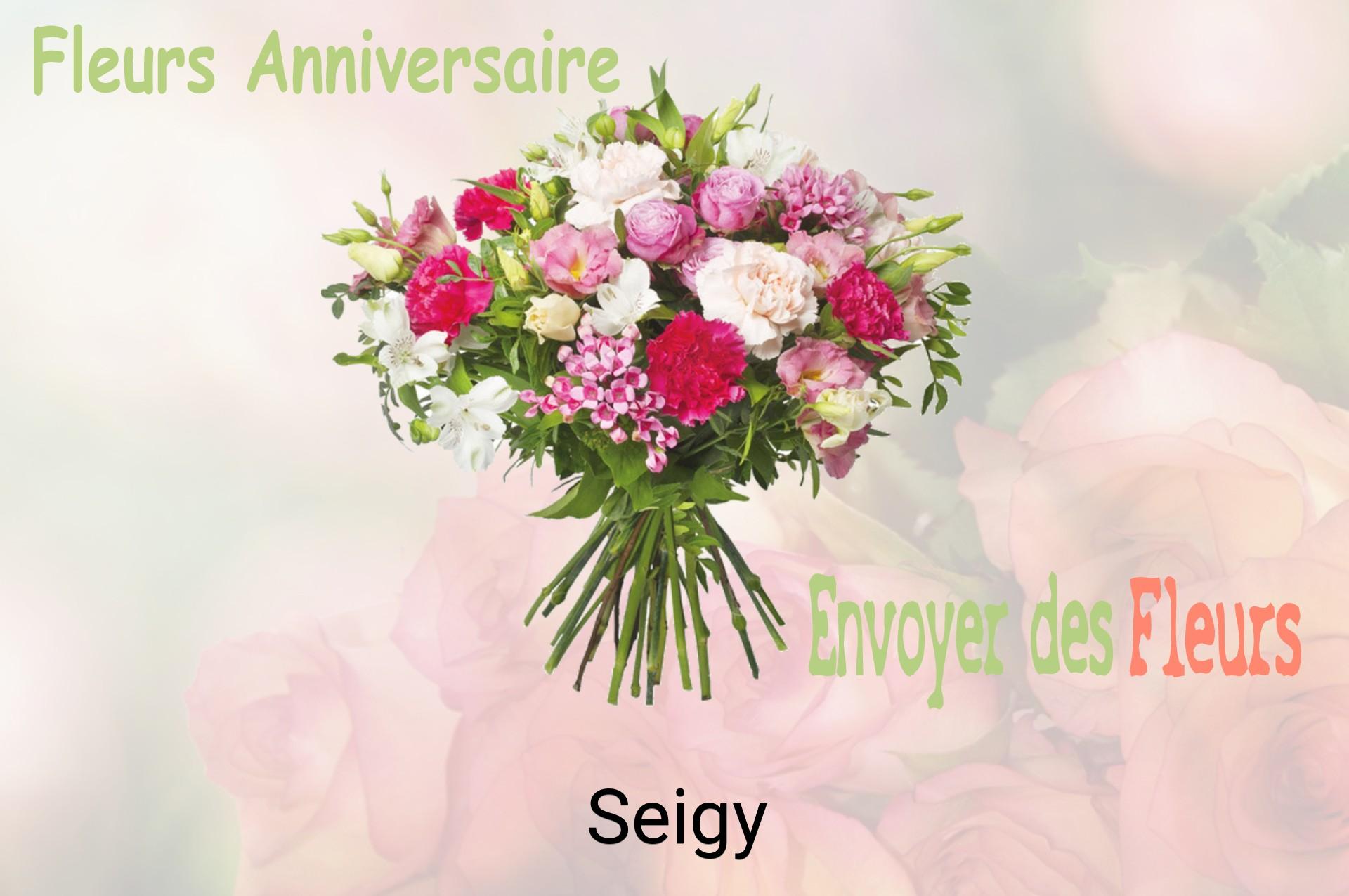 Bouquet de fleurs d’anniversaire livré à Seigy